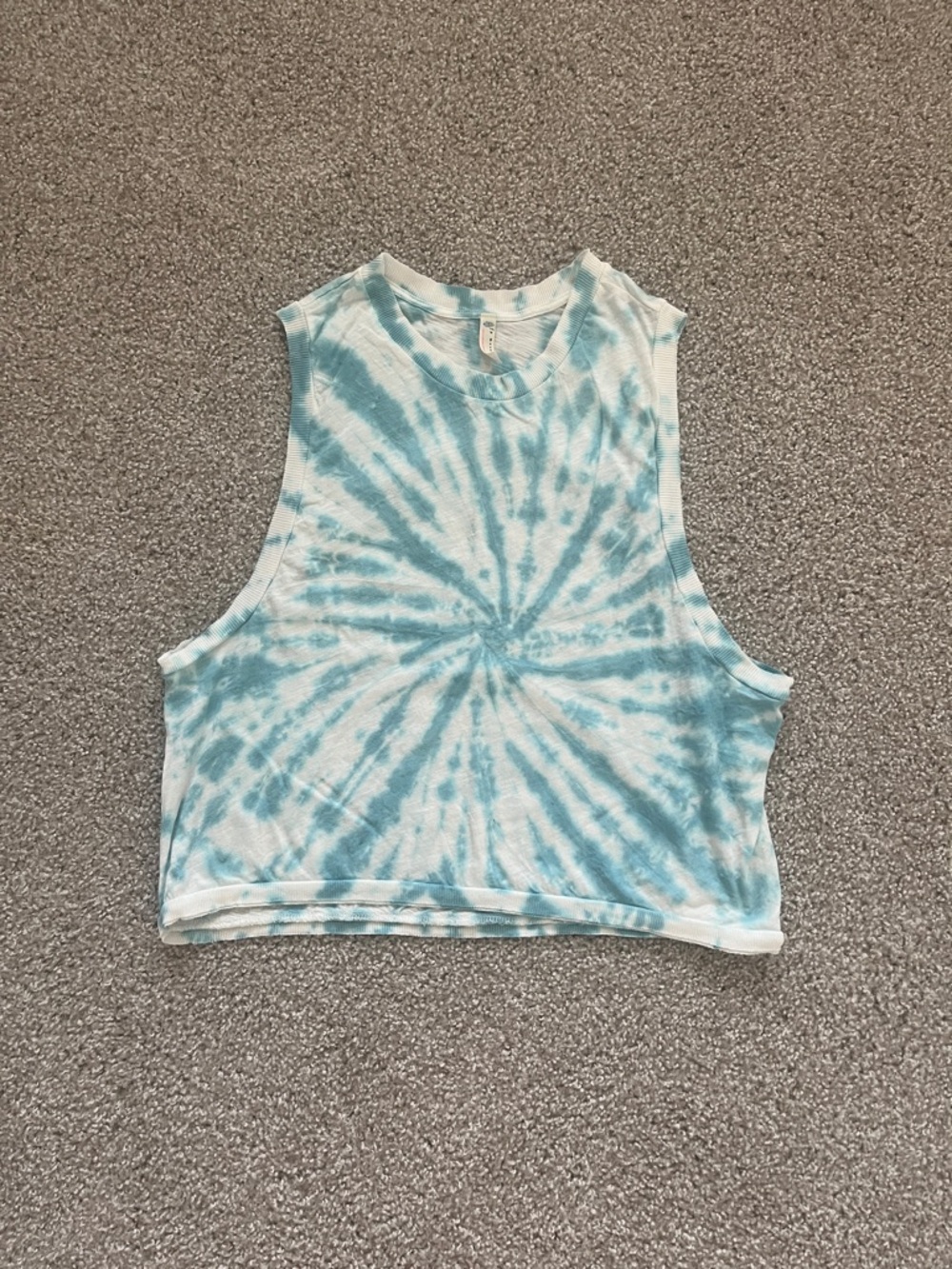 Free People Movement Turquoise Love Muscle Tank Size Medium
